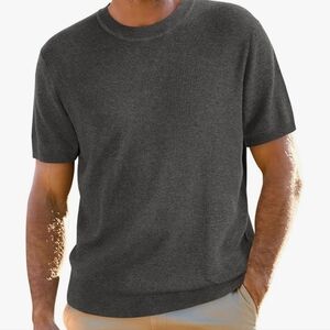 Arach & Cloz Mens Loose Fit Summer Sweater Ultra Soft